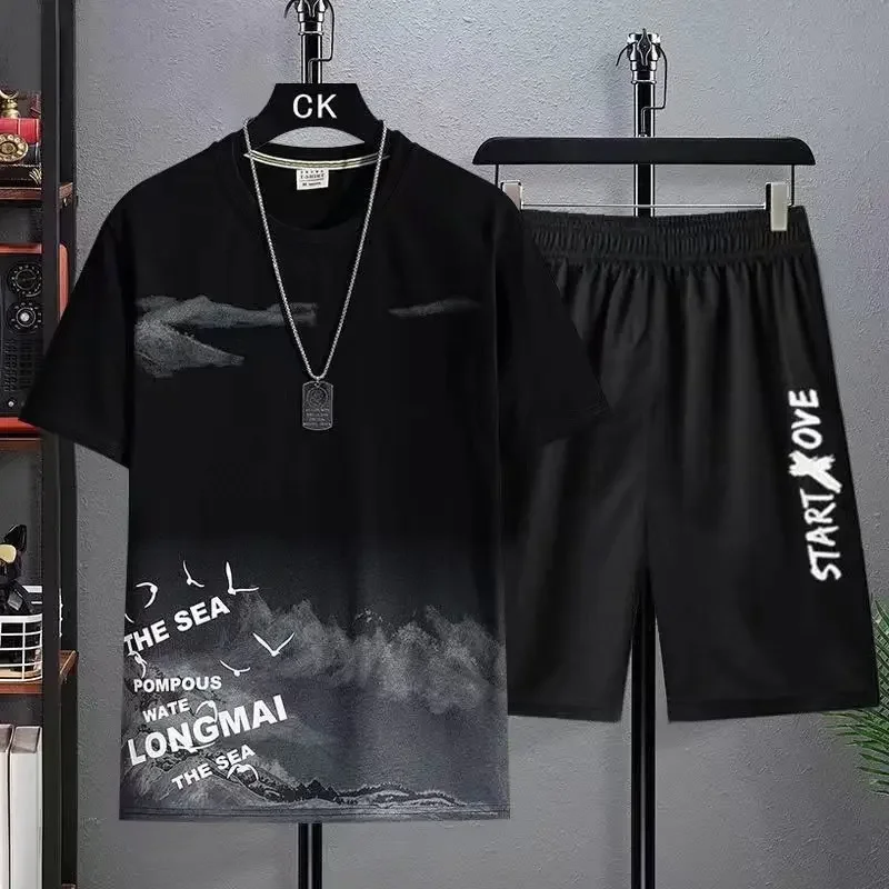 Men's Set Summer Cloud Pattern 3D Printed T-shirt Beach Pants Loose And Comfortable Breathable O-Neck Casual And Fashionable
Men's Set Summer Cloud Pattern 3D Printed T-shirt Beach Pants Loose And Comfortable Breathable O-Neck Casual And Fashionable