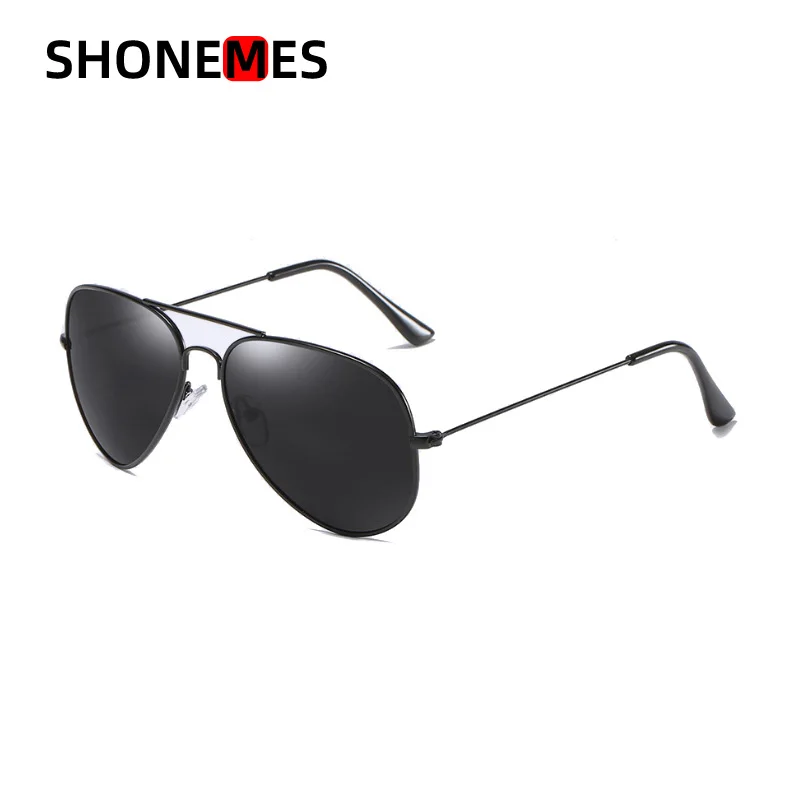 

ShoneMes Classic Polarized Sunglasses Men Women Metal Frame Aviation Shades Outdoor UV400 Driving Sun Glasses for Unisex