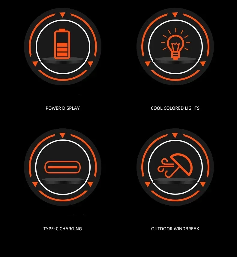 Encendedor eléctrico de doble arco a prueba de viento para exteriores, encendedor recargable por USB, pantalla de batería de Plasma tipo C, regalos para hombres 9 Encendedor eléctrico de doble arco Encendedor eléctrico de doble arco a prueba de viento para exteriores, encendedor recargable por USB, pantalla de batería de Plasma tipo C, regalos para hombres » Encendedor eléctrico de doble arco