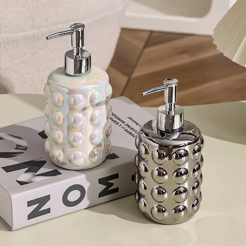 Ceramic Portable Lotion Bottle Porcelain Liquid Soap Dispenser Bathroom Toiletries For Bath Gel Shampoo Use Silver New Arrivals
Ceramic Portable Lotion Bottle Porcelain Liquid Soap Dispenser Bathroom Toiletries For Bath Gel Shampoo Use Silver New Arrivals
