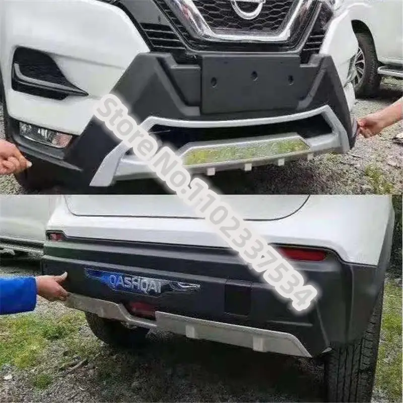 for Nissan Qashqai j11 2019-2021 ABS Chrome Front+Rear bumper cover trim Protective bumper Car styling
for Nissan Qashqai j11 2019-2021 ABS Chrome Front+Rear bumper cover trim Protective bumper Car styling