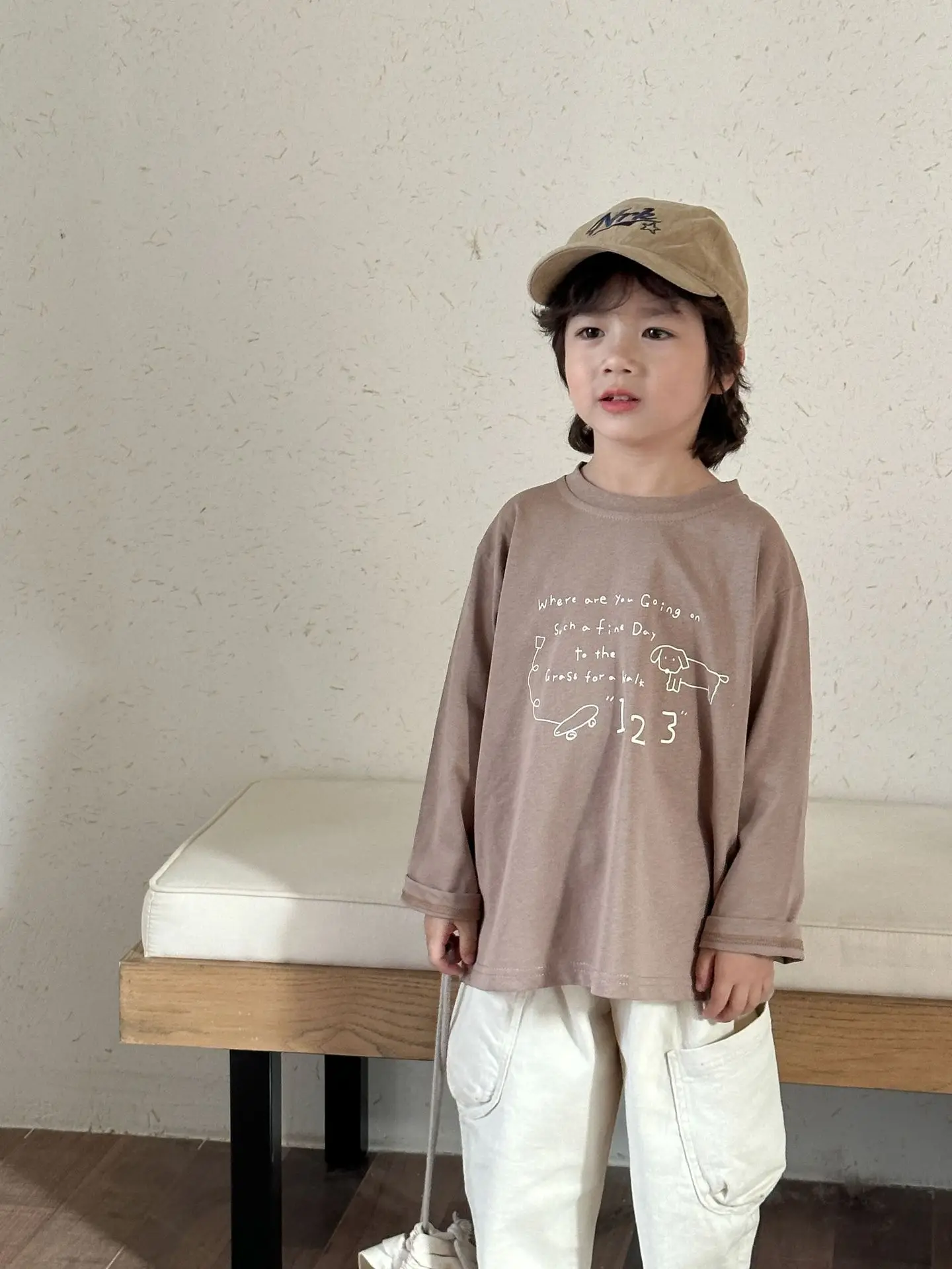2025 Spring New Children Long Sleeve T Shirts Letter Print Girls Cotton Casual Tees Boys Versatile Bottoming Shirts Kids Clothes 27 S93f3ac6fc416449f9e0457662fe86e8a3