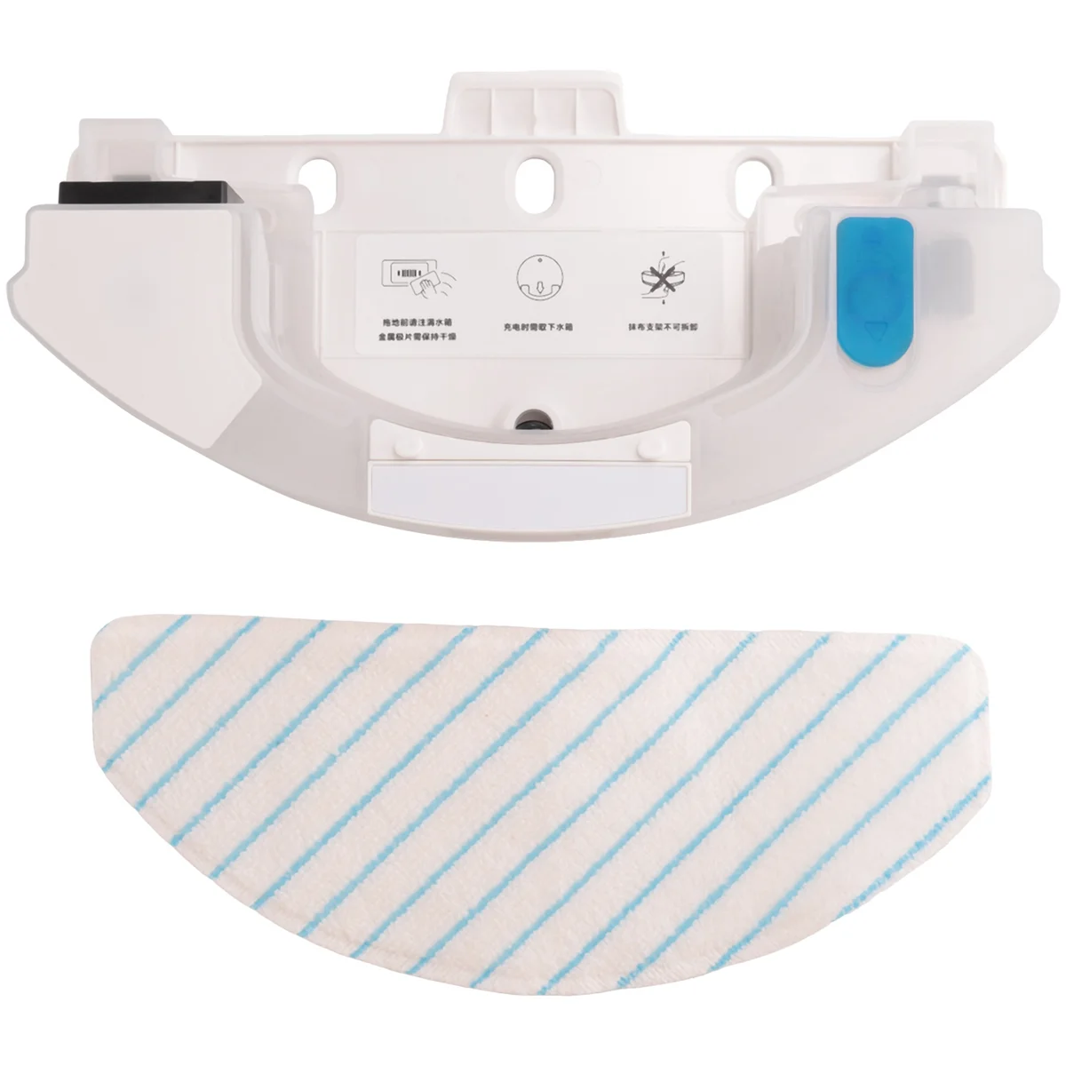 Water Tank Mopping System with Scrubbing Feature for Deebot T9 Power T9 Max Robot Vacuum Cleaner Parts White
Water Tank Mopping System with Scrubbing Feature for Deebot T9 Power T9 Max Robot Vacuum Cleaner Parts White