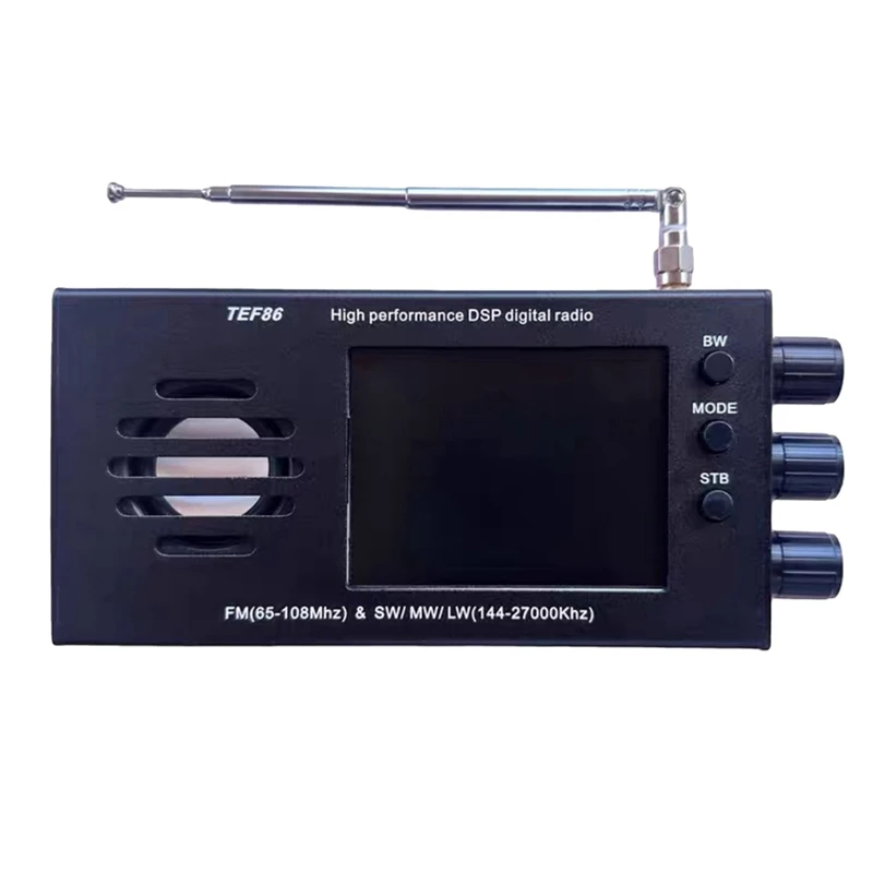 TEF86 High Performance DSP Digital Radio Radio 65-108Mhz FM And 144-27000Khz SW/MW/LW With 3.2-Inch LCD Display Durable
TEF86 High Performance DSP Digital Radio Radio 65-108Mhz FM And 144-27000Khz SW/MW/LW With 3.2-Inch LCD Display Durable