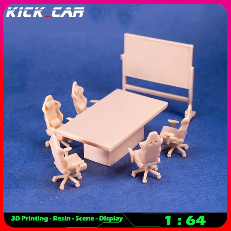 Kickcar 1/64 Meeting Table Set Model Car Diorama Uncolored Resin Garage Scene Repair Tools Decoration Simulation Scene Toy
Kickcar 1/64 Meeting Table Set Model Car Diorama Uncolored Resin Garage Scene Repair Tools Decoration Simulation Scene Toy