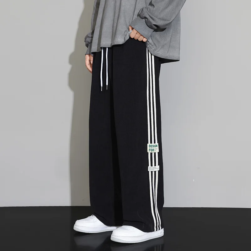 2024 New Corduroy Men's Autumn and Winter High Waist Elastic Panel Pocket Stripes Fashion Casual Versatile Straight Leg Pants
2024 New Corduroy Men's Autumn and Winter High Waist Elastic Panel Pocket Stripes Fashion Casual Versatile Straight Leg Pants