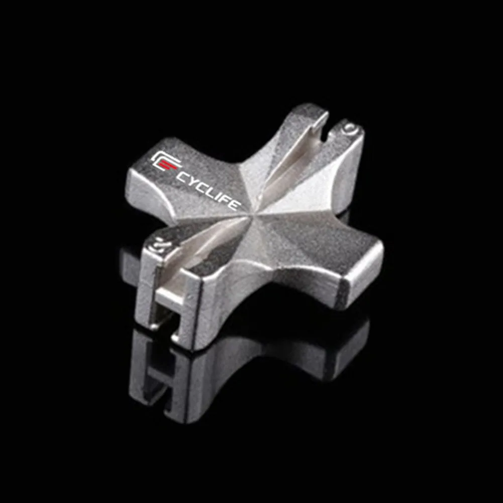 Bike Spoke Spoke Wrench Steel Tools Silver Wrench Bicycle Spoke Bike For High-Tensile Ring-Adjusting High Quality
Bike Spoke Spoke Wrench Steel Tools Silver Wrench Bicycle Spoke Bike For High-Tensile Ring-Adjusting High Quality