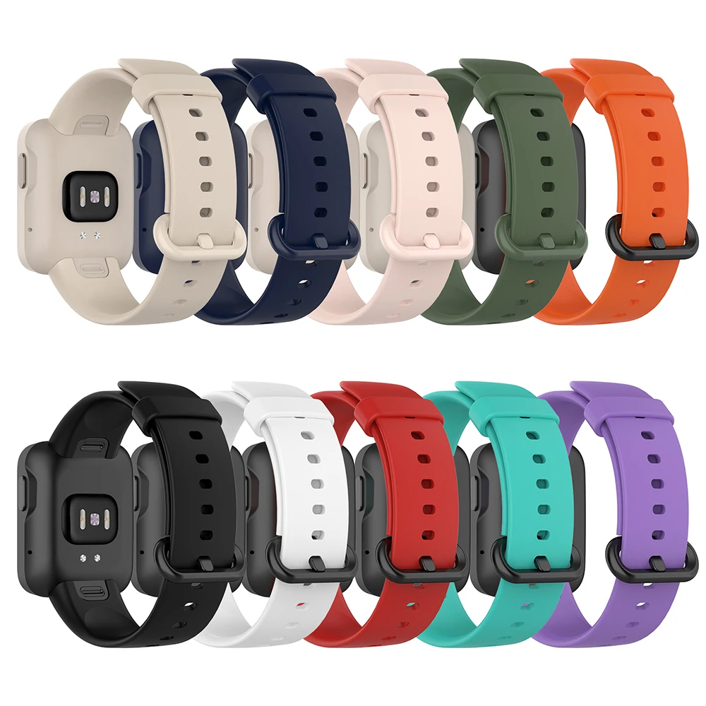 Silicone Strap For Xiaomi Mi Watch Lite Smart Watch Band Replacement Watchband for Redmi Watch 1
Silicone Strap For Xiaomi Mi Watch Lite Smart Watch Band Replacement Watchband for Redmi Watch 1