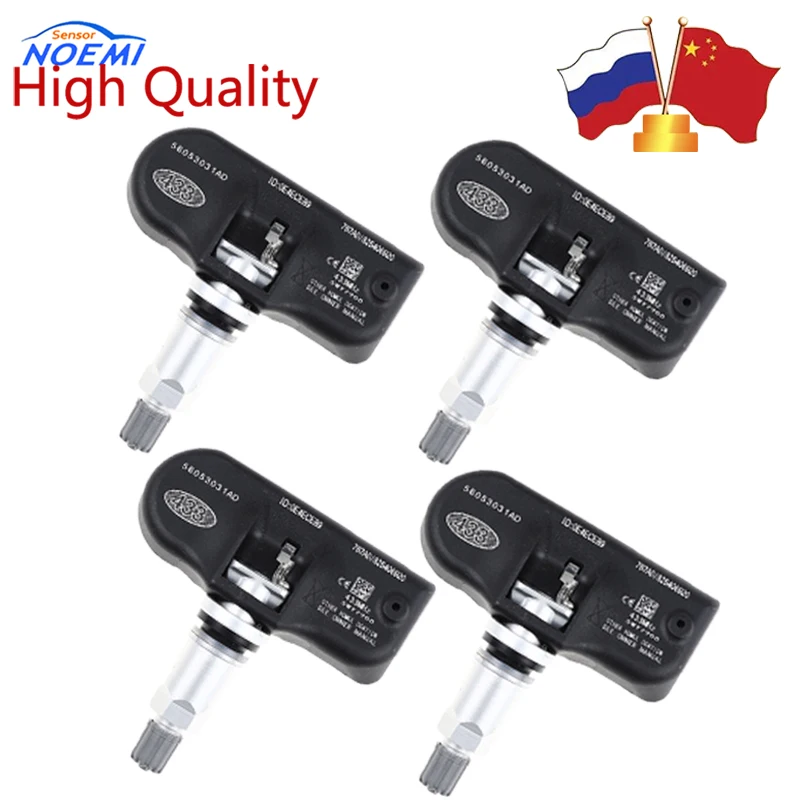 Датчик контроля давления в шинах 56053031AD, датчик TPMS для Chrysler Dodge, высокая точность, автомобильные аксессуары, 4 шт.
Датчик контроля давления в шинах 56053031AD, датчик TPMS для Chrysler Dodge, высокая точность, автомобильные аксессуары, 4 шт.