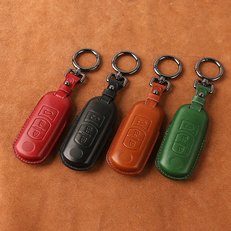 Кожаный чехол для автомобильного ключа, 1 шт., для Mazda 2, 3, 6, Axela, Atenza, Φ X5, Φ, CX8, Φ 2016, 3 кнопки, автосумка 
Кожаный чехол для автомобильного ключа, 1 шт., для Mazda 2, 3, 6, Axela, Atenza, Φ X5, Φ, CX8, Φ 2016, 3 кнопки, автосумка