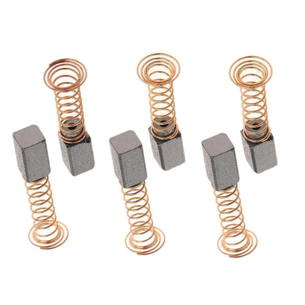 Brush With Spring Carbon Brushes 1 Set 6Pcs 7.9*5.5*4.8mm Brush Carbon Metal Rotary Tool For D3000 Electric Motor
Brush With Spring Carbon Brushes 1 Set 6Pcs 7.9*5.5*4.8mm Brush Carbon Metal Rotary Tool For D3000 Electric Motor