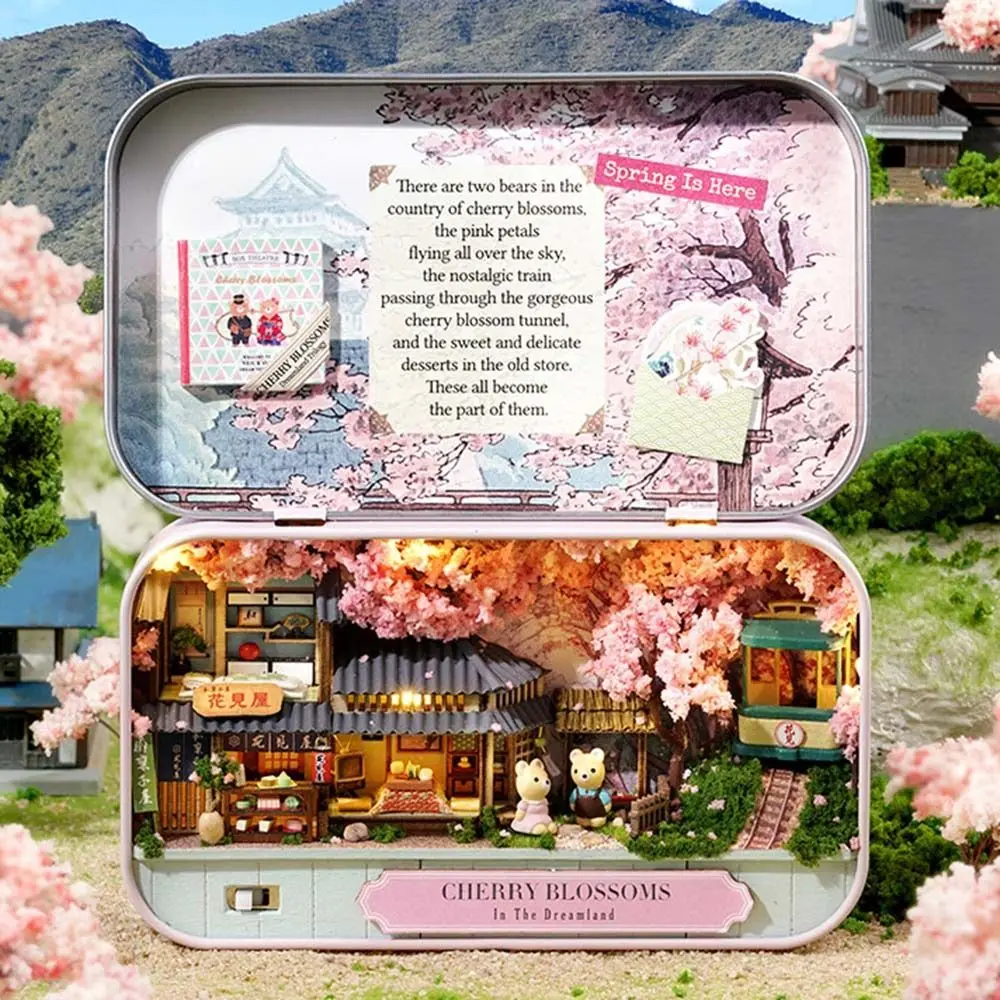 New Box Theater DollHouses Wooden Doll House Miniature Home Nostalgic Theme DollHouse Furniture Accessories Toys For Kids
New Box Theater DollHouses Wooden Doll House Miniature Home Nostalgic Theme DollHouse Furniture Accessories Toys For Kids