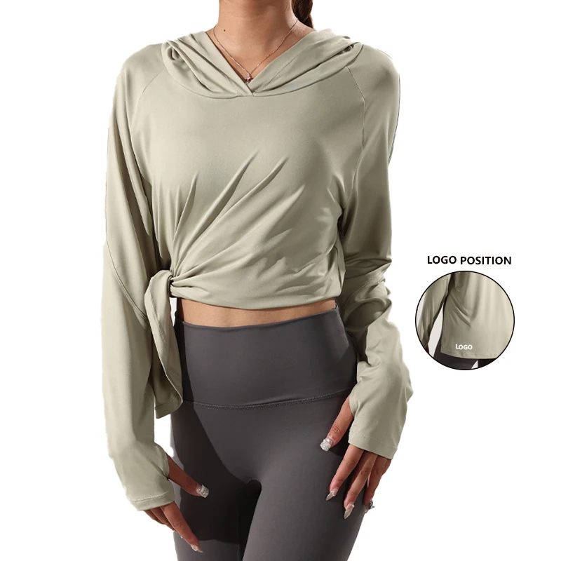 Airun new hooded running Hoodie loose fitness clothes for women breathable quick dry long sleeve net red yoga clothes for women
Airun new hooded running Hoodie loose fitness clothes for women breathable quick dry long sleeve net red yoga clothes for women