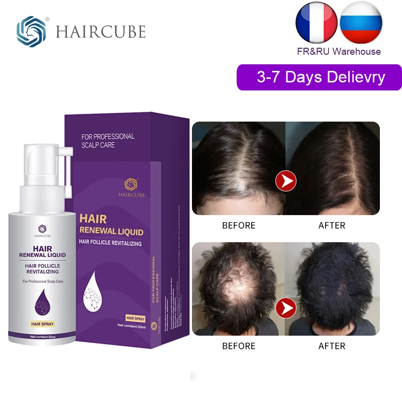 HAIRCUBE Herbal Fast Hair Growth Spray Growing Hair Products for Hair Care and Scalp Hair Regrowth Oil Thicken for Women &Man
HAIRCUBE Herbal Fast Hair Growth Spray Growing Hair Products for Hair Care and Scalp Hair Regrowth Oil Thicken for Women &Man
