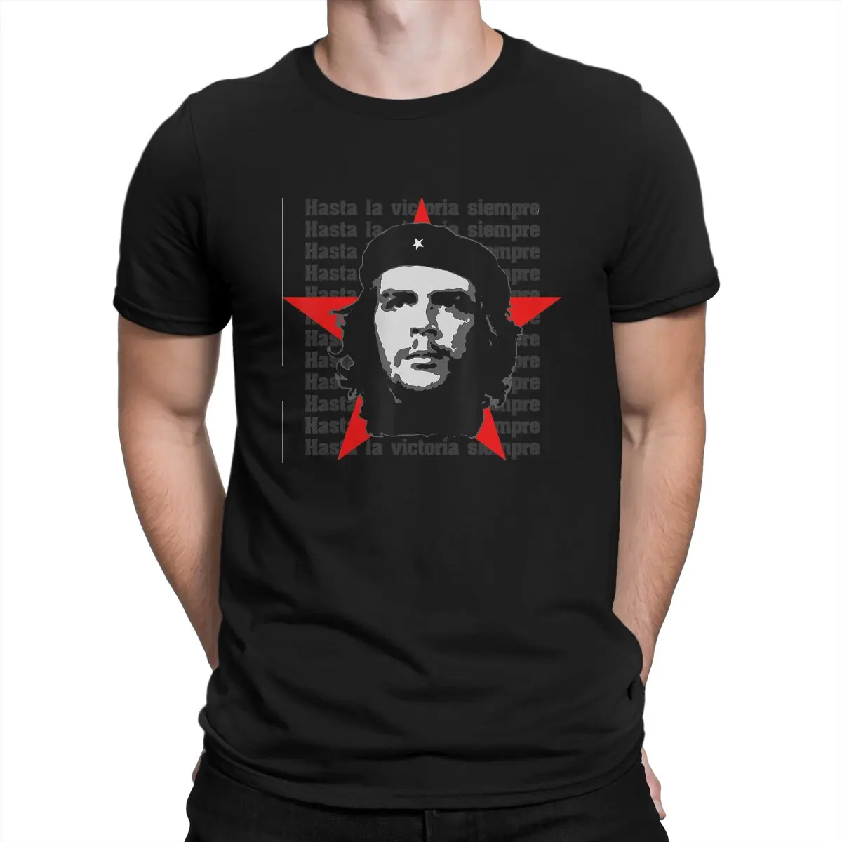 Men Guevara T Shirts Che Guevara Pure Cotton Tops Novelty Short Sleeve Round Neck Tees New Arrival T-Shirt
Men Guevara T Shirts Che Guevara Pure Cotton Tops Novelty Short Sleeve Round Neck Tees New Arrival T-Shirt