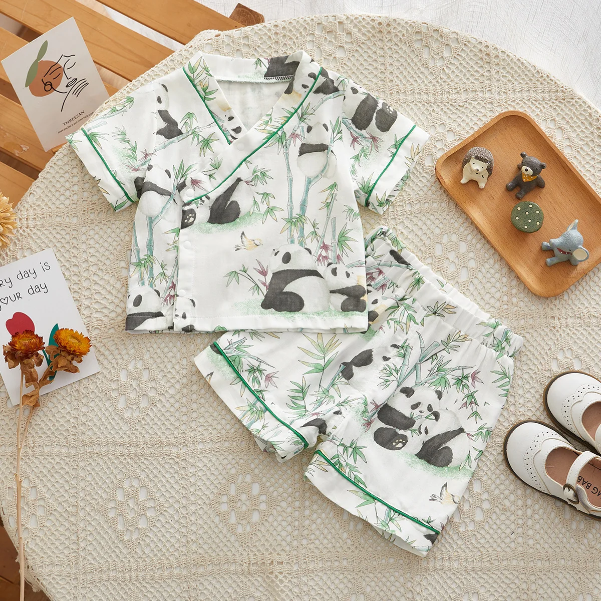 Children Suit Two-piece for Boys and Girls in Summer Chinese Style 2024
Children Suit Two-piece for Boys and Girls in Summer Chinese Style 2024