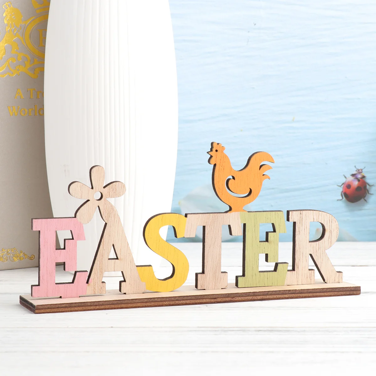 Standing Bunny Statue Home Decor Spring Classroom Decorations Statues Wood Bunny Table Sign
Standing Bunny Statue Home Decor Spring Classroom Decorations Statues Wood Bunny Table Sign