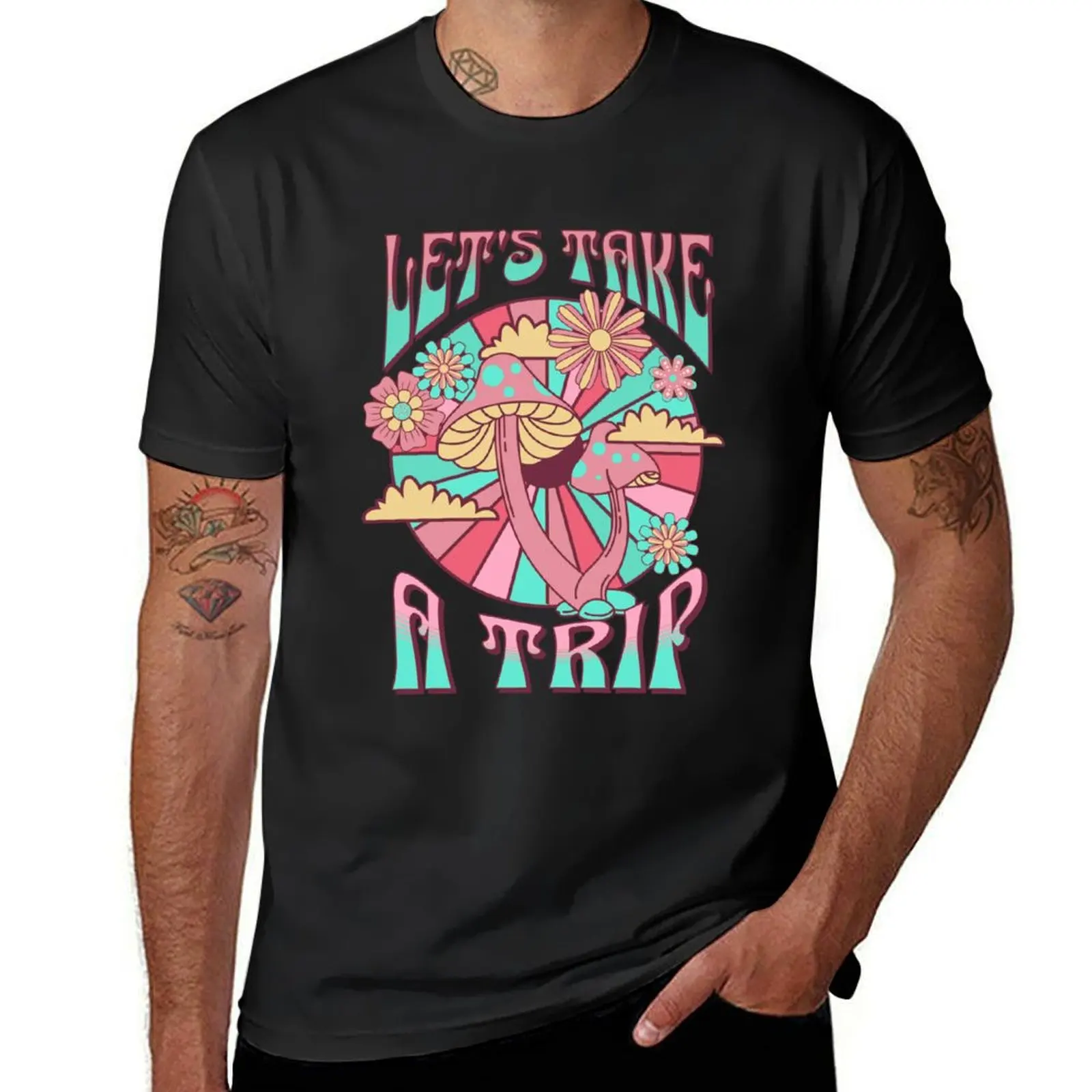 

Let's take a trip T-shirt aesthetic clothes quick drying men t shirt