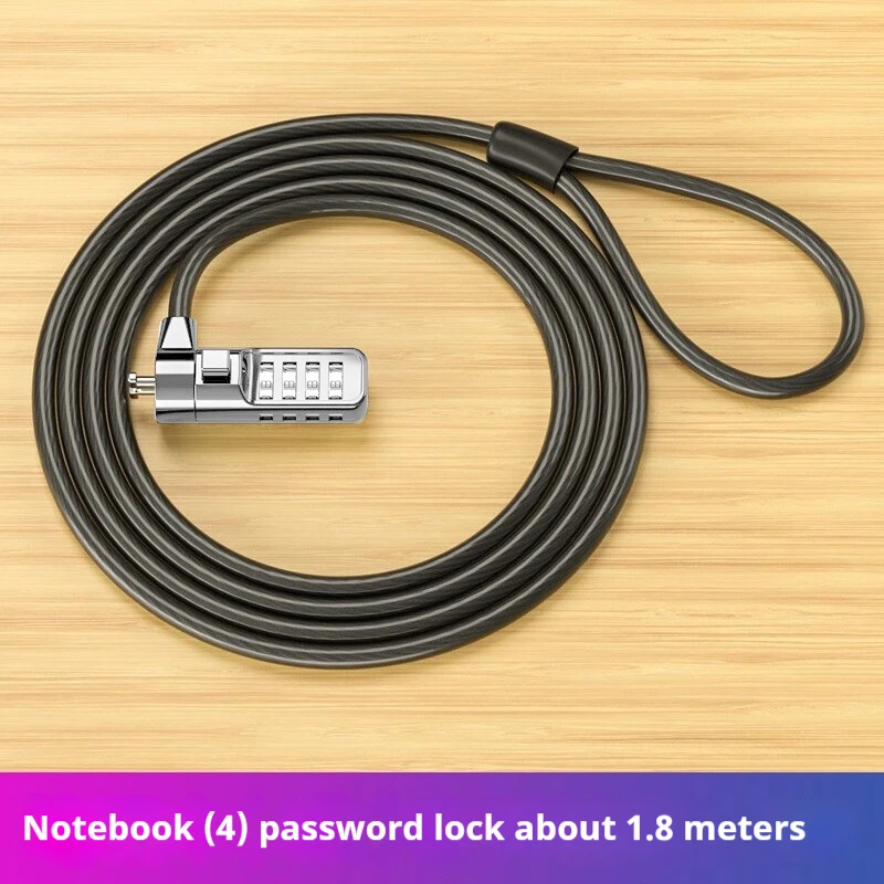 Lock Hole 7*3mm Laptop Lock A password Lock A USB Key Lock A Wedge-shaped Small Hole A Universal Steel Wire Combination Lock
Lock Hole 7*3mm Laptop Lock A password Lock A USB Key Lock A Wedge-shaped Small Hole A Universal Steel Wire Combination Lock