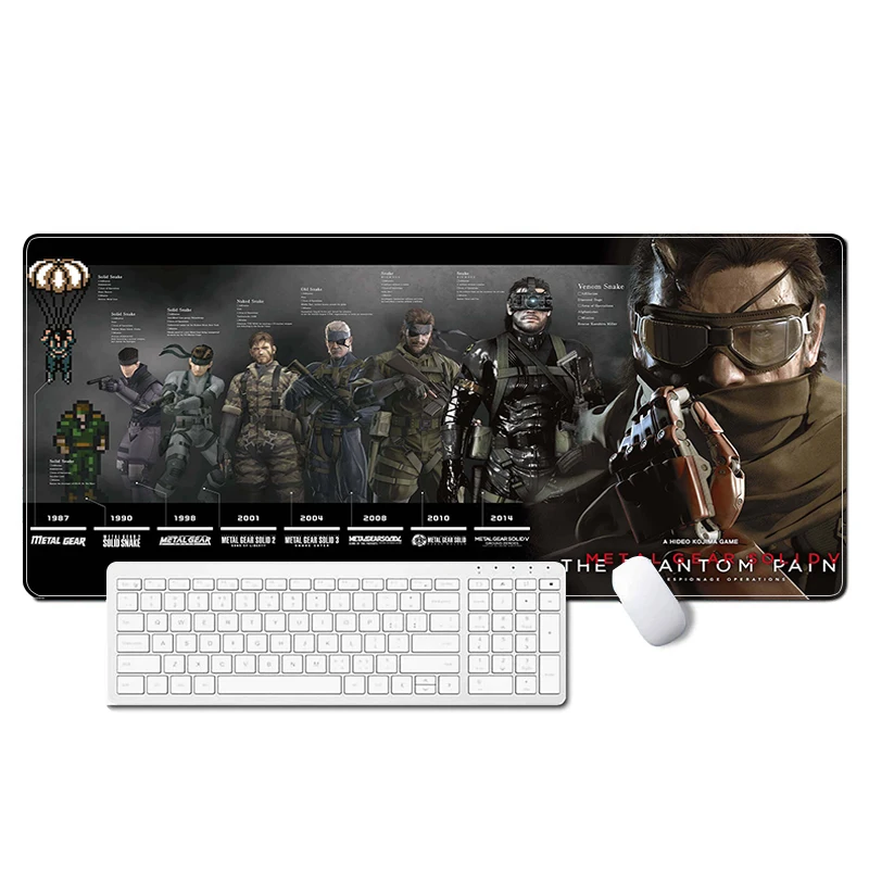 Large Mouse Pad Metal Gear Solid V Gamer Pc Cabinet Games Desk Mat Xxl Gaming Accessories Big Mousepad Computer Keyboard Deskpad
Large Mouse Pad Metal Gear Solid V Gamer Pc Cabinet Games Desk Mat Xxl Gaming Accessories Big Mousepad Computer Keyboard Deskpad