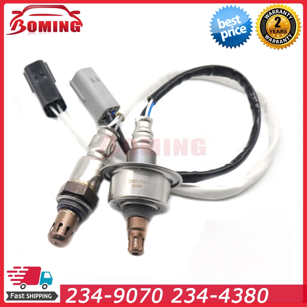 

2Pcs Upstream & Downsteam Air Fuel Ratio Oxygen O2 Lambda Sensor 234-9070 234-4380 For Nissan Altima Sentra Versa 2007