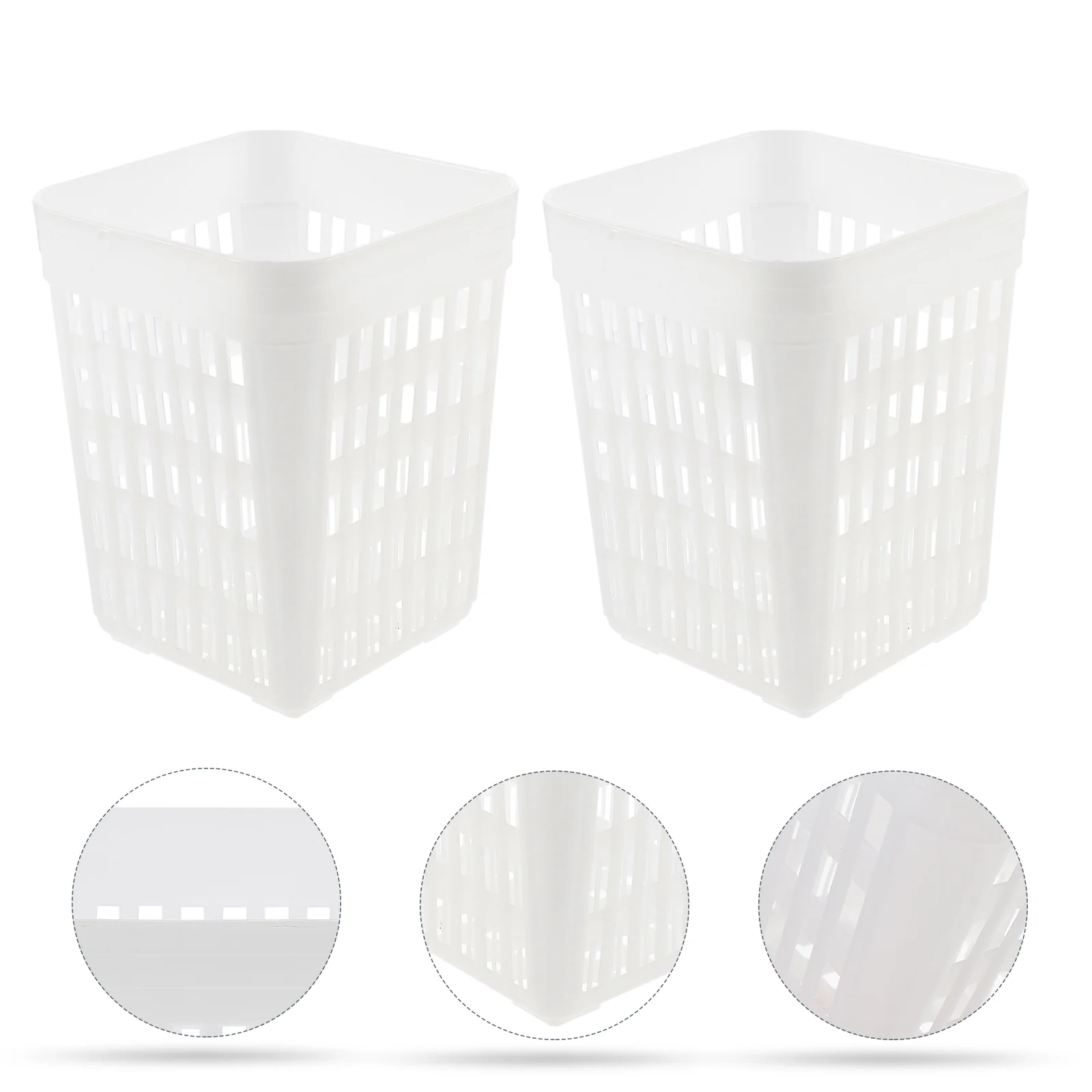 2 Pcs Food Dishwasher Cutlery Basket Filter Plastic Colander Pp Household Accessory
2 Pcs Food Dishwasher Cutlery Basket Filter Plastic Colander Pp Household Accessory