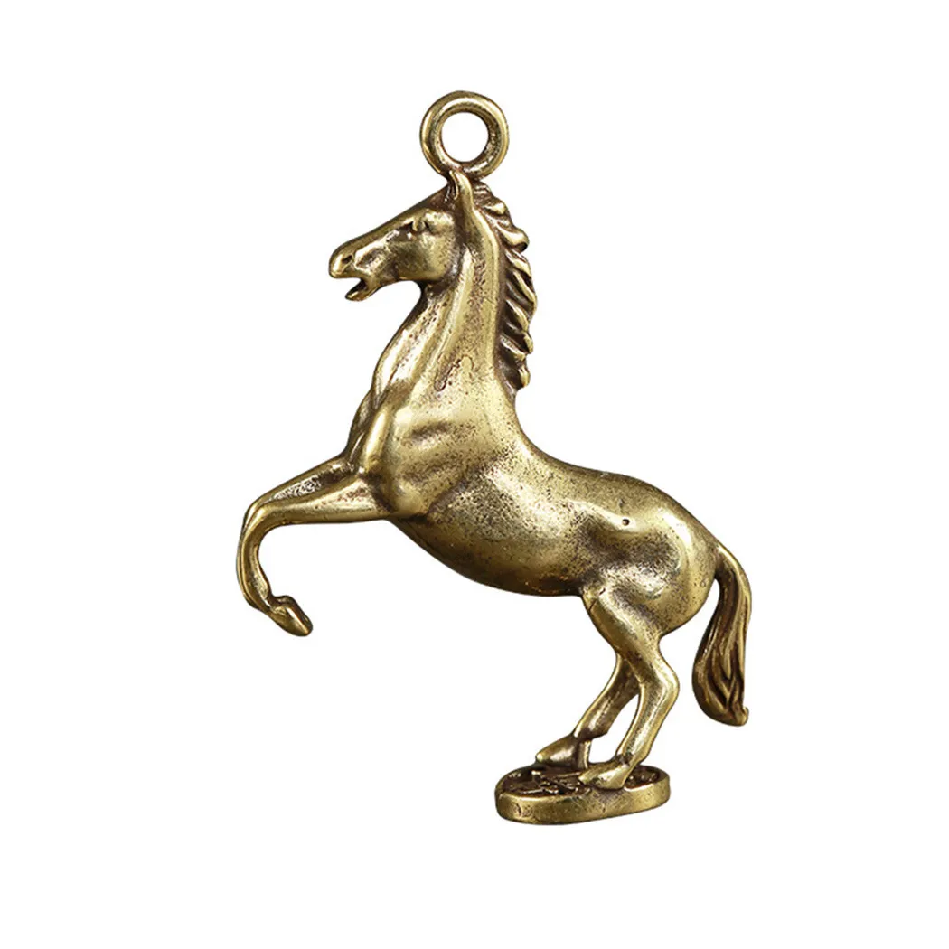 1PCS Mini Brass Ornaments 4.8*3.7*1.2cm Portable Vintage Horse Pendant Office Desktop Ornament Home Decoration
1PCS Mini Brass Ornaments 4.8*3.7*1.2cm Portable Vintage Horse Pendant Office Desktop Ornament Home Decoration