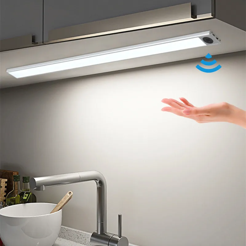 LED USB Rechargeable Closet Cabinet Wardrobe Lamps Motion Sensor Under Cabinet Light 20/40/60/80CM LED Aluminum Night Lighting
LED USB Rechargeable Closet Cabinet Wardrobe Lamps Motion Sensor Under Cabinet Light 20/40/60/80CM LED Aluminum Night Lighting