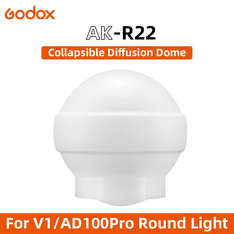 Godox AK-R22 AKR22 софтбокс набор для диффузионного купола из силикагеля для Godox V1 AD100Pro,AD200PRO add H200R
Godox AK-R22 AKR22 софтбокс набор для диффузионного купола из силикагеля для Godox V1 AD100Pro,AD200PRO add H200R
