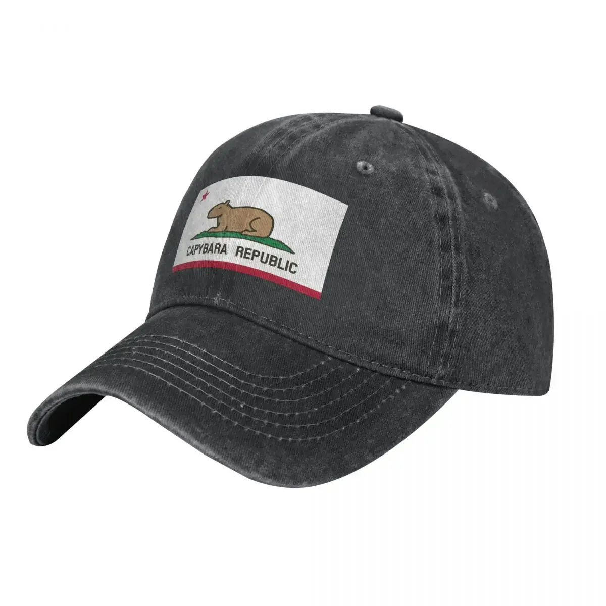 Capybara Flag (relaxed land version) Cowboy Hat Rave Golf Streetwear Designer Hat Men's Hats Women's
Capybara Flag (relaxed land version) Cowboy Hat Rave Golf Streetwear Designer Hat Men's Hats Women's