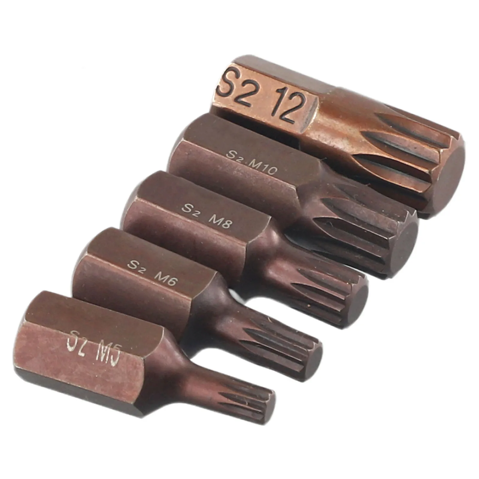 Practical Star Screwdriver Bit 10mm Hex Shank 5pcs/set Magnetic For Impact Screwdriver Hand Tool High Precision
Practical Star Screwdriver Bit 10mm Hex Shank 5pcs/set Magnetic For Impact Screwdriver Hand Tool High Precision