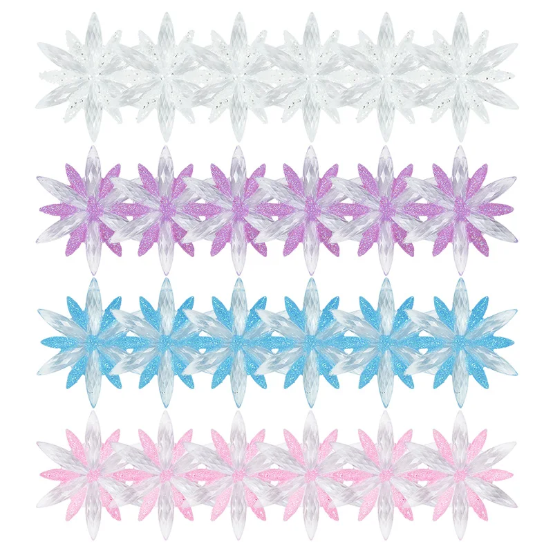 2pcs Christmas Snowflake Ornament Transparent Acrylic Snowflake Christmas Tree Hanging Pendant for Home New Year Decor Kids Gift 
2pcs Christmas Snowflake Ornament Transparent Acrylic Snowflake Christmas Tree Hanging Pendant for Home New Year Decor Kids Gift