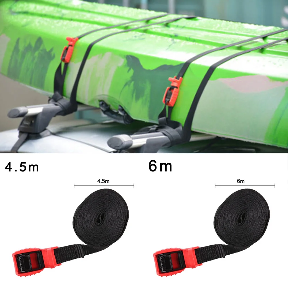 1X Kayaking Boat Accessories Tie Down Water Sport Boating Roof Rack Straps Pair Silicone Buckle 4.5m/6m Heavy Duty Kayak
1X Kayaking Boat Accessories Tie Down Water Sport Boating Roof Rack Straps Pair Silicone Buckle 4.5m/6m Heavy Duty Kayak