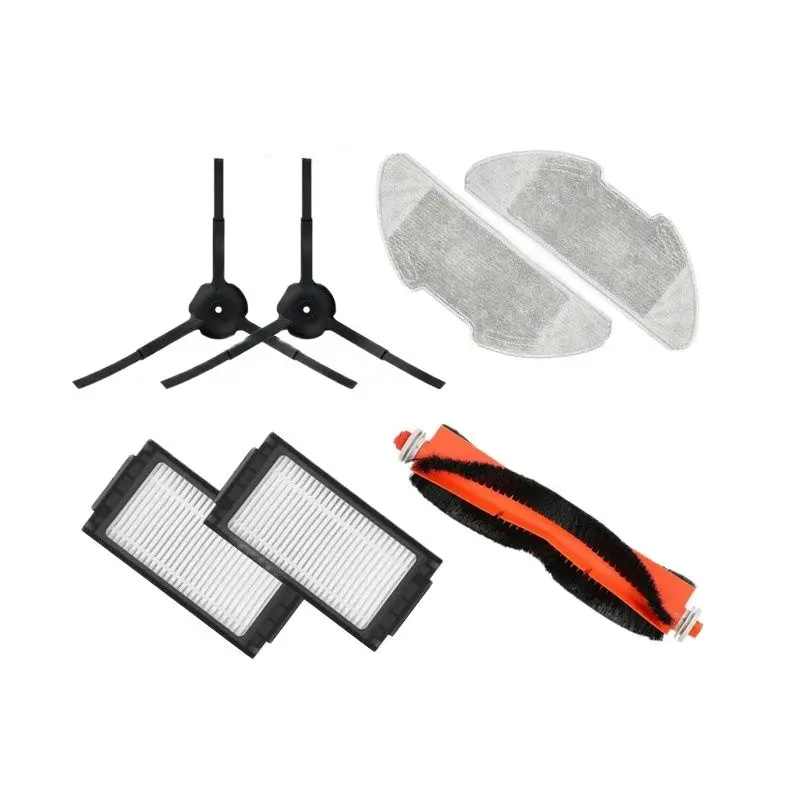 Xiaomi оригинальные аксессуары для робота-пылесоса профессиональная 2021 Съемная основная щетка и крышка моющийся фильтр боковая щетка дополнительно 
Xiaomi оригинальные аксессуары для робота-пылесоса профессиональная 2021 Съемная основная щетка и крышка моющийся фильтр боковая щетка дополнительно