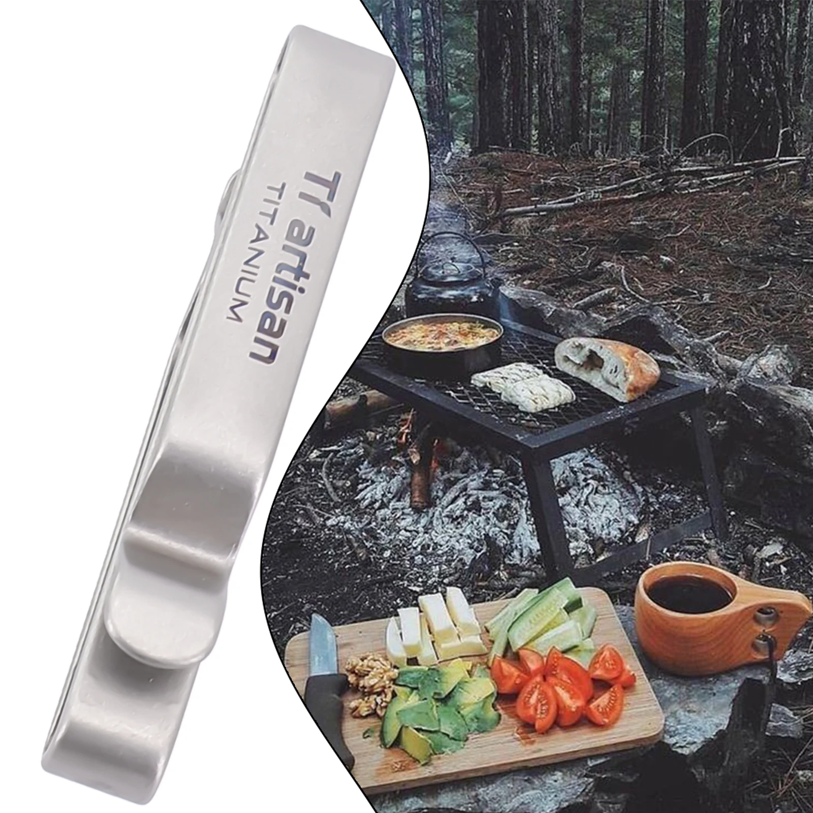 Titanium Alloy Keychain 55.5*14.5*7.5mm 0.2oz Lightweight Waist Belt Keychain Hanging Buckle Car Key Ring Holder Outdoor Tools
Titanium Alloy Keychain 55.5*14.5*7.5mm 0.2oz Lightweight Waist Belt Keychain Hanging Buckle Car Key Ring Holder Outdoor Tools