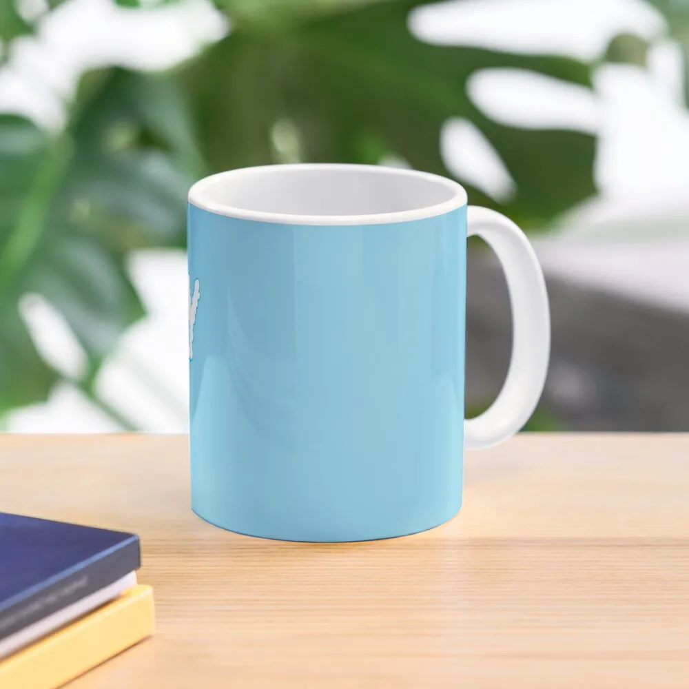 

Enjoy Sky Blue Coffee Mug Ceramic Cups Funnys Mug