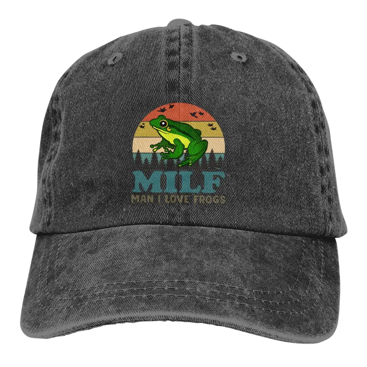 Washed Men's Baseball Cap MILF Man I Love Frogs Trucker Snapback Caps Dad Hat Golf Hats
Washed Men's Baseball Cap MILF Man I Love Frogs Trucker Snapback Caps Dad Hat Golf Hats