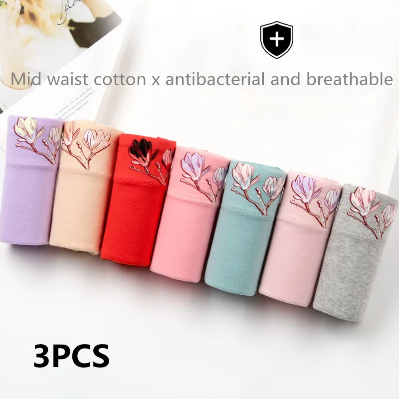 3PCS Triangular Panties Plus Size for Women Breathable Cotton Women's Panties High Elasticity Antibacterial Midriff Comfortable
3PCS Triangular Panties Plus Size for Women Breathable Cotton Women's Panties High Elasticity Antibacterial Midriff Comfortable