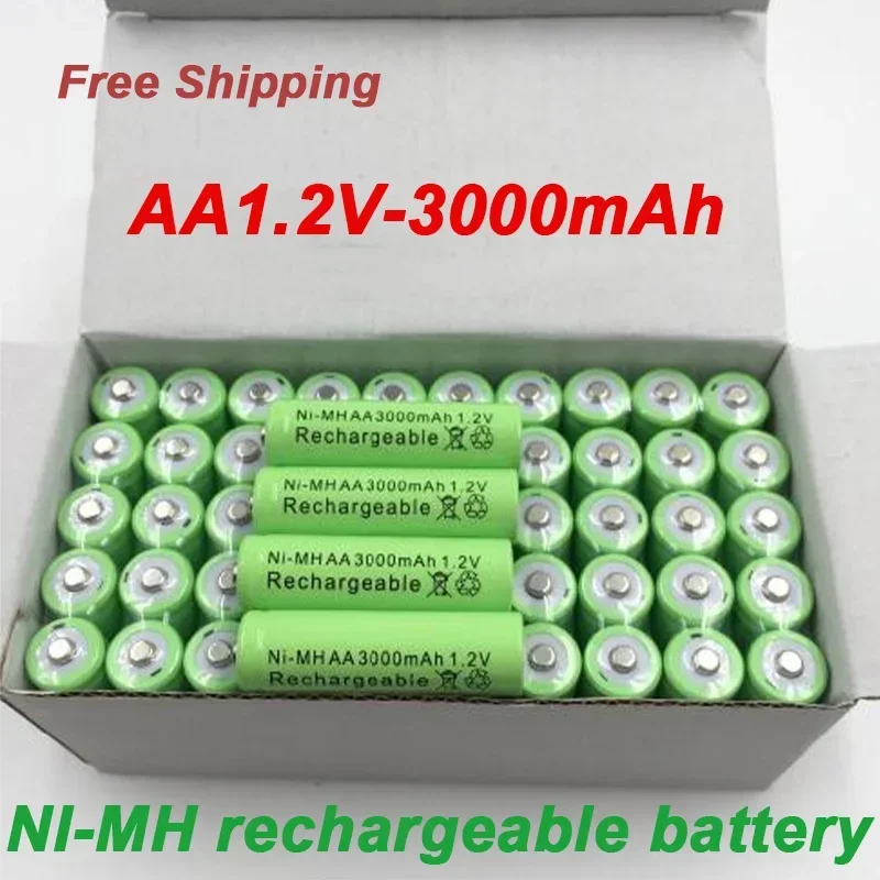Free shipping of 2-20 100% New original 3000mAh AA 1.2V battery NI-MH rechargeable battery Alkaline technology for cameras
Free shipping of 2-20 100% New original 3000mAh AA 1.2V battery NI-MH rechargeable battery Alkaline technology for cameras