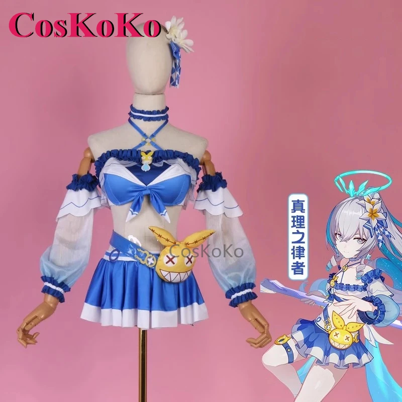 CosKoKo Bronya Zaychik Cosplay Game Anime Honkai Impact 3 Costume Sweet Lovely Swimsuit Summer Wear Women Pool Party Outfit
CosKoKo Bronya Zaychik Cosplay Game Anime Honkai Impact 3 Costume Sweet Lovely Swimsuit Summer Wear Women Pool Party Outfit