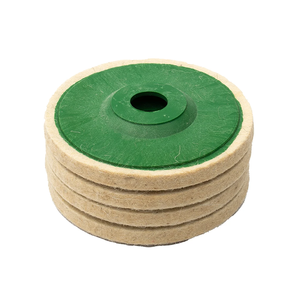 Angle Grinder Tools 4Pcs 125mm 5Inch Wool Buffing Grinder Wheel Felt Polishing Scratches Stainless Disc Pad Set Tool Durable
Angle Grinder Tools 4Pcs 125mm 5Inch Wool Buffing Grinder Wheel Felt Polishing Scratches Stainless Disc Pad Set Tool Durable