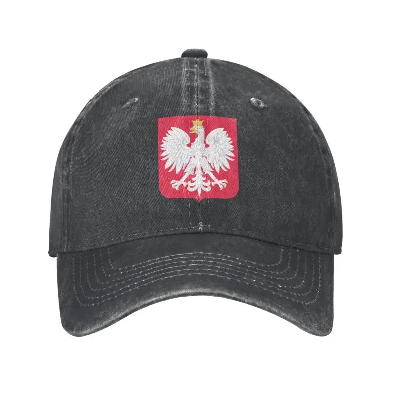 

Модная Бейсболка унисекс из хлопка, герб Польши, с флагом для взрослых, Регулируемая Кепка для папы, для мужчин и женщин, защита от солнца