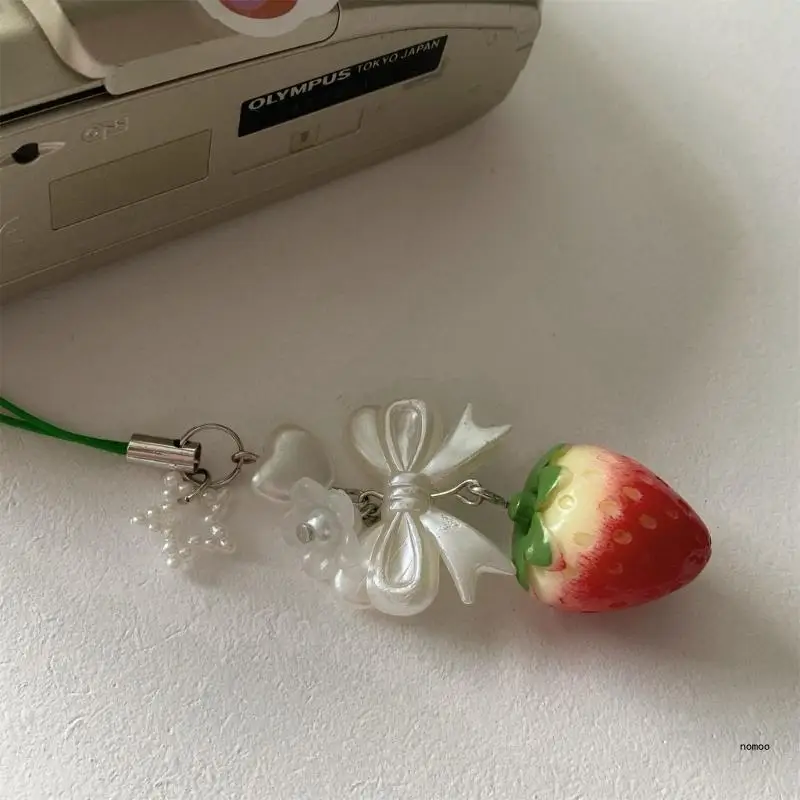 Strawberry Keychain Bowknot Phone Charm Handmade Strawberry Phone Charm
Strawberry Keychain Bowknot Phone Charm Handmade Strawberry Phone Charm