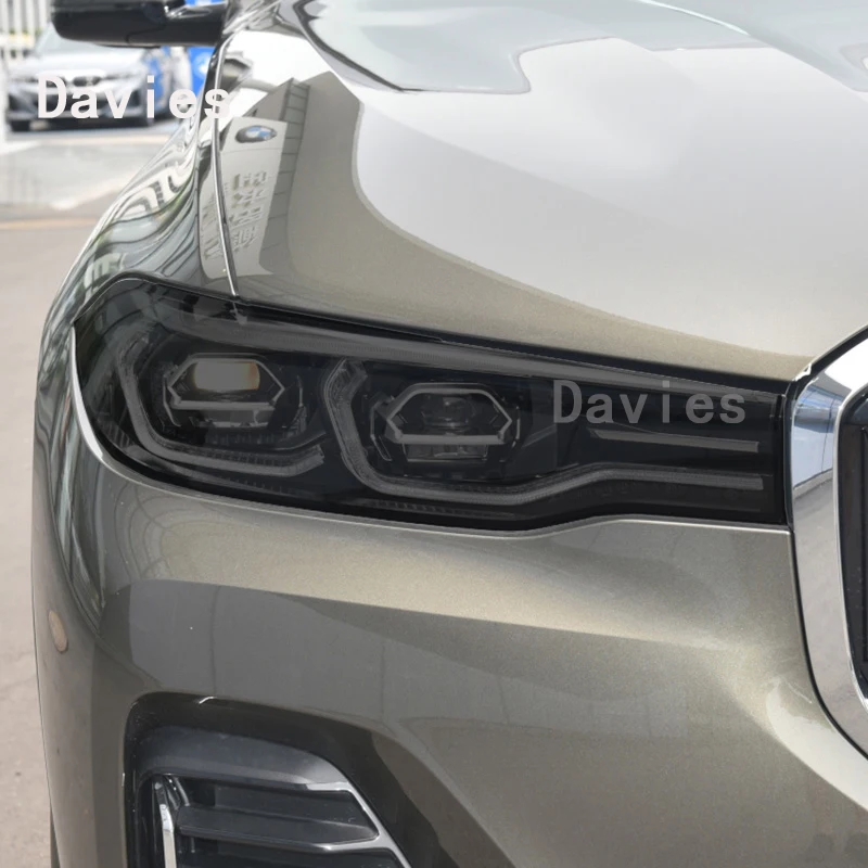 Защитная пленка для автомобильной фары для BMW X7 2019-2023, Прозрачная черная наклейка из ТПУ для восстановления винила
Защитная пленка для автомобильной фары для BMW X7 2019-2023, Прозрачная черная наклейка из ТПУ для восстановления винила