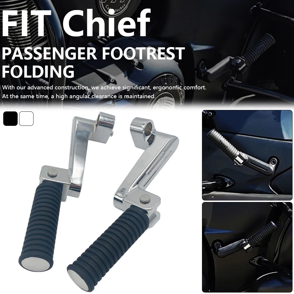 

Passenger Peg Rear Footpeg Kit Fits For Indian Chief Classic Chieftain Limited Roadmaster Elite Springfield Dark Horse 2014-2024
