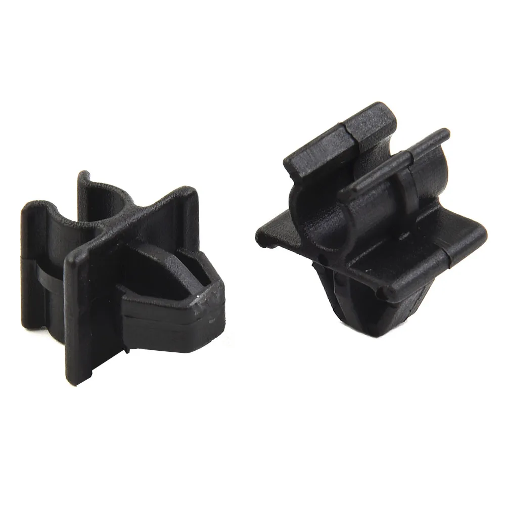 

Clip Rod Clip Black Exterior For Nissan Hood Hood Panels 2 Pcs Plastic 2pc Prop Truck Accessories Accessory Cars