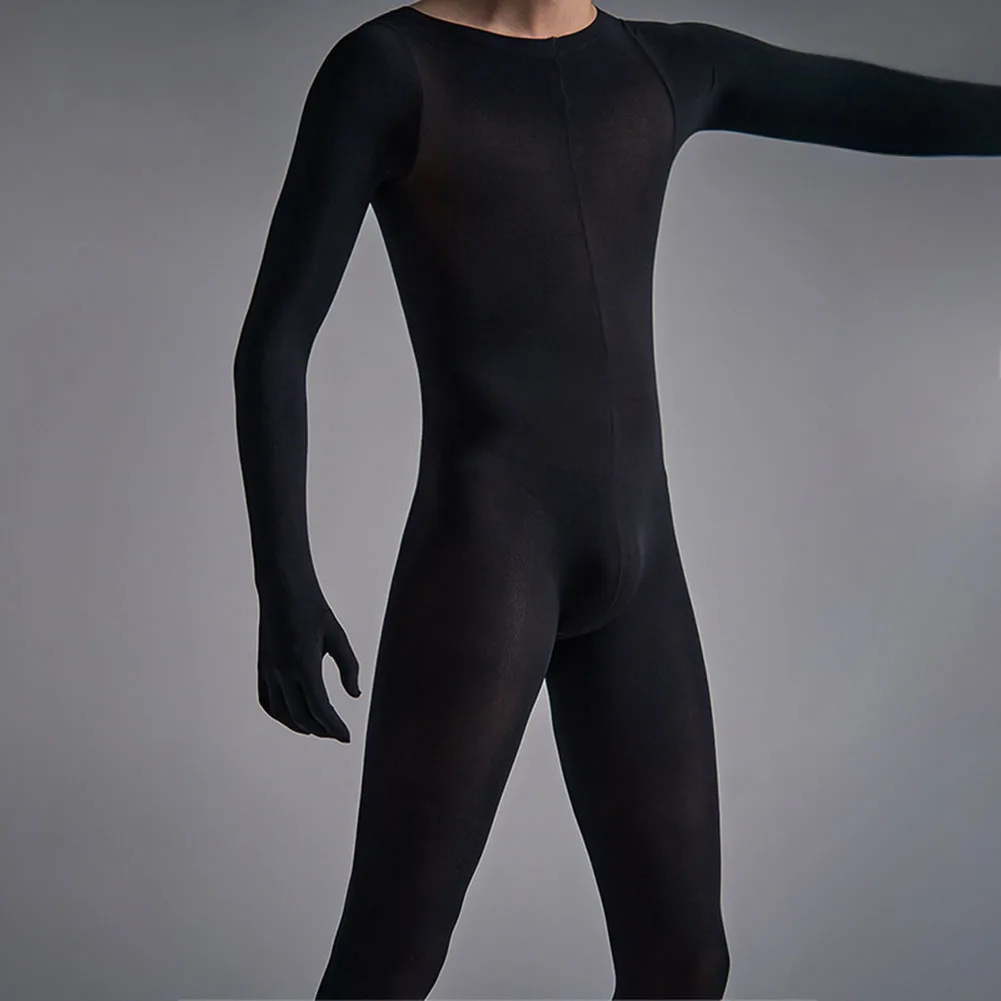 Stylish Men\\'s Long Sleeve Bodysuit Leotard Solid Color Jumpsuit Underwear Velvet Material Five Fingers Design
Stylish Men\\'s Long Sleeve Bodysuit Leotard Solid Color Jumpsuit Underwear Velvet Material Five Fingers Design