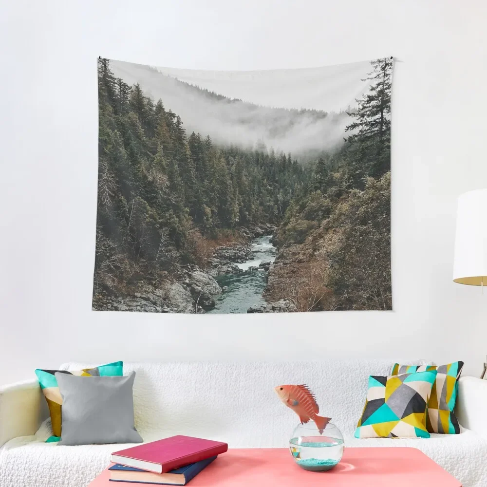 

River in the Forest Tapestry Decoration For Home Room Decoration Accessories Tapestry