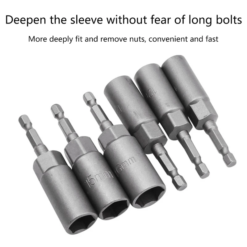 14Pcs Power Driver Drill Bit Set 6-19mm Hexagonal Shank Socket 1/4" Screw Driver Tool Set Dropshipping
14Pcs Power Driver Drill Bit Set 6-19mm Hexagonal Shank Socket 1/4" Screw Driver Tool Set Dropshipping
