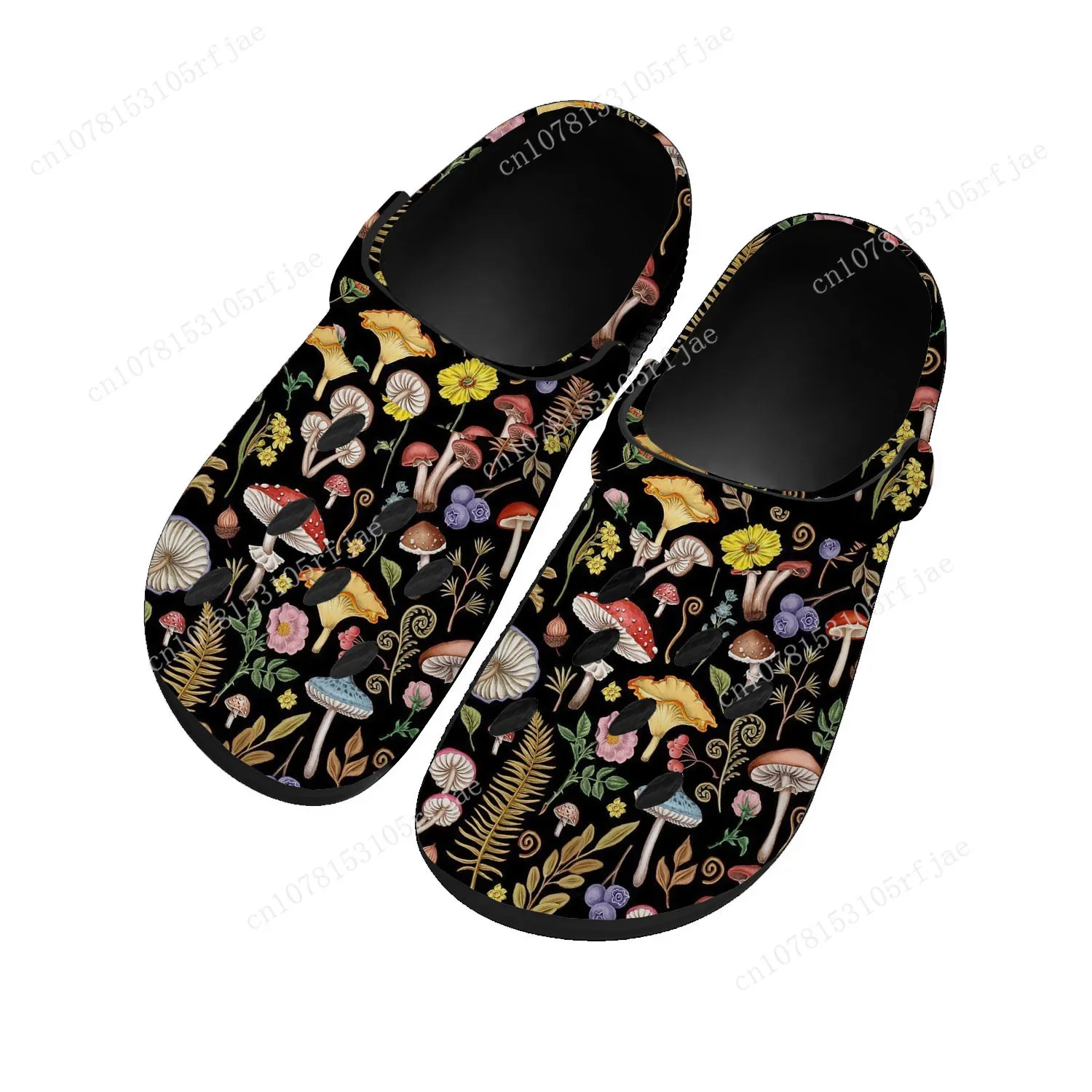 

Mushroom Vintage Water Shoes Mens Women Teenager Sandals Garden Bespoke Home Clog Customized Shoe Custom Made Beach Hole Slipper